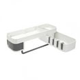 thumbnail image 2 of Kitchen Shelf Organizer Rack Plastic Suction Cup Bathroom Kitchen Storage Rack Organizer Shower Shelf Kitchen Storage Shelf Rack Suction Cup Shower Shelf, 2 of 9