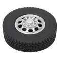 thumbnail image 3 of 2PCS 85mm Aluminum Front 10 Hole Rims with Rubber Tires for 1/14 Tractor Truck, 3 of 8