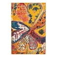 thumbnail image 3 of Unique Loom Haerfest Collection Area Rug - Guatemala (4' x 6' Rectangle Yellow/Blue), 3 of 7