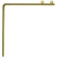 thumbnail image 2 of National Hardware N275-504 Square Plant Hanger, 7", Brushed Gold, 2 of 5