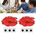 thumbnail image 1 of Ensemble de Chips, Portable Multifonction Gauche Droite Centre pour Fête de Famille Tournoi, 1 of 7