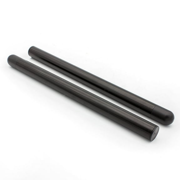 7/8" 22mm CNC Aluminum motorcycle Black Fork Clip on Handlebar Tubes Regular Replaceable Fit for Universal bike cafe racer