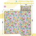 thumbnail image 5 of Pioneer Flower Floral Print Pattern Toddler Nap Mats for Kids Preschool,Sleeping Mat Bag or Kids,Toddler Sleeping Bag,Toddler Nap Mat or Daycare, 5 of 6