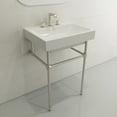 thumbnail image 7 of BOCCHI 1077-001-0127 Scala Arch 23.75 Inch 3-Hole Wall-Mounted Fireclay Sink, 7 of 7