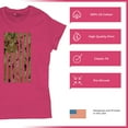 thumbnail image 6 of Camo American Flag T-Shirt USA Military Proud Army Veteran RED Friday 4th of July Camouflage Patriot Women's Tee, 6 of 7