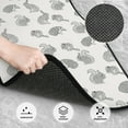 thumbnail image 3 of Fuzoiu Hand Drawn Squirrel Print Carpet Floor Mats for Car,Car Foot Mat Set,Universal Fit 4 Piece Mat Pad Set,Fits Most Cars Trucks Vans Sedans SUV Auto Carpet Mat Se, 3 of 7