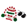 thumbnail image 4 of Ropa para Muñecas Conjunto de 3 Piezas CUTICAT Camiseta Sombrero Zapatos Negros, 4 of 8