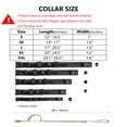 thumbnail image 2 of Set táctico de collar y correa para perro Xqpetlihai negro talla M, 2 of 8