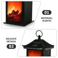 thumbnail image 3 of unbranded Farol Decorativo De Negro De Plástico Resistente Para Interior Y Exterior, 3 of 8