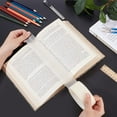 thumbnail image 5 of 1 Roll 20 Yards Clear Book Repair Tape 38mm/1.5 Inch Wide Adhesive Stretchable Binding Tape Archival Book Repair Tape for Book Binding Repair Library Supplies, 5 of 6