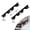 Black, variant on 2 Pack Stove Gap Filler Easy Retractable Length 13.8" to 27.5", Stove Gap Covers Stainless Steel, Heat Resistant Guard Between Stove Top & Counter,Width 0.79" Range Trim Kit