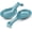 Navy, variant on Kook Ceramic Spoon Rests , Set of 2 , Navy