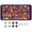 Multicolor 3, variant on ADECORIVY Cherry Flower License Plate, Aluminum Decorative Novelty Vanity Tag with 4 Holes, Front Plate for Men Women Car Tag Accessories, 6 x 12 inch