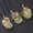 Lemon Quartz, variant on 10pcs Gold-Plated Crystal Original Stone Pendant Irregular Multicolor Quartz Gem-Green Aventurine