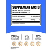 BulkSupplements Coenzyme Q10 (CoQ10) Powder - 200mg per Serving - 25 Grams (0.9 oz) - 125 Servings