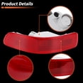 thumbnail image 4 of Carcasa de Luz Trasera del Parachoques Única Bargains Reflector Inferior No.8337A030 para Mitsubishi Outlander 2006-2012 Rojo 1 Pc Trasero Derecho Impermeable, 4 of 6