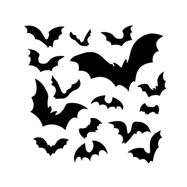 Kitchen Wall Decor, Wall Stickers Decor Halloween Wall Sticker Home Diy Decals for Door and Window