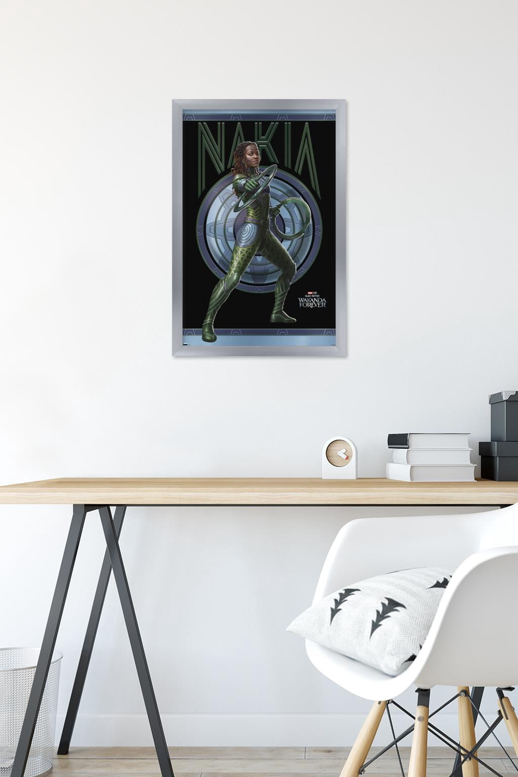 Marvel Black Panther: Wakanda Forever - Nakia Wall Poster, 14.725" x 22.375" Framed