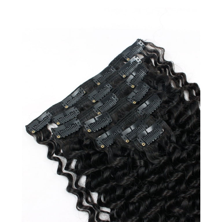 Thick Hair Extensions Jerry Curly Clip in Hair Extensions  display picture 1