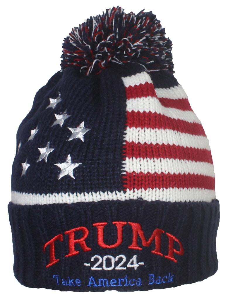 Best Winter Hats Adult US Flag 