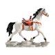 thumbnail image 4 of Figura de caballo con arte, adorno de mesa, decoración Feng Shui, escultura de resina. Blanco 28x95x248cm, 4 of 9