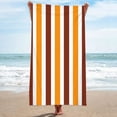 thumbnail image 1 of Beach Towel Oversized Striped Pool Towel Adult Men And Women Swimming Travel Towel, 1 of 5