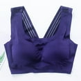 thumbnail image 3 of Eashery Women's Sports Bra Sports Bra Gym Running Vest Comfortable Womens Bras Blue Large, 3 of 5