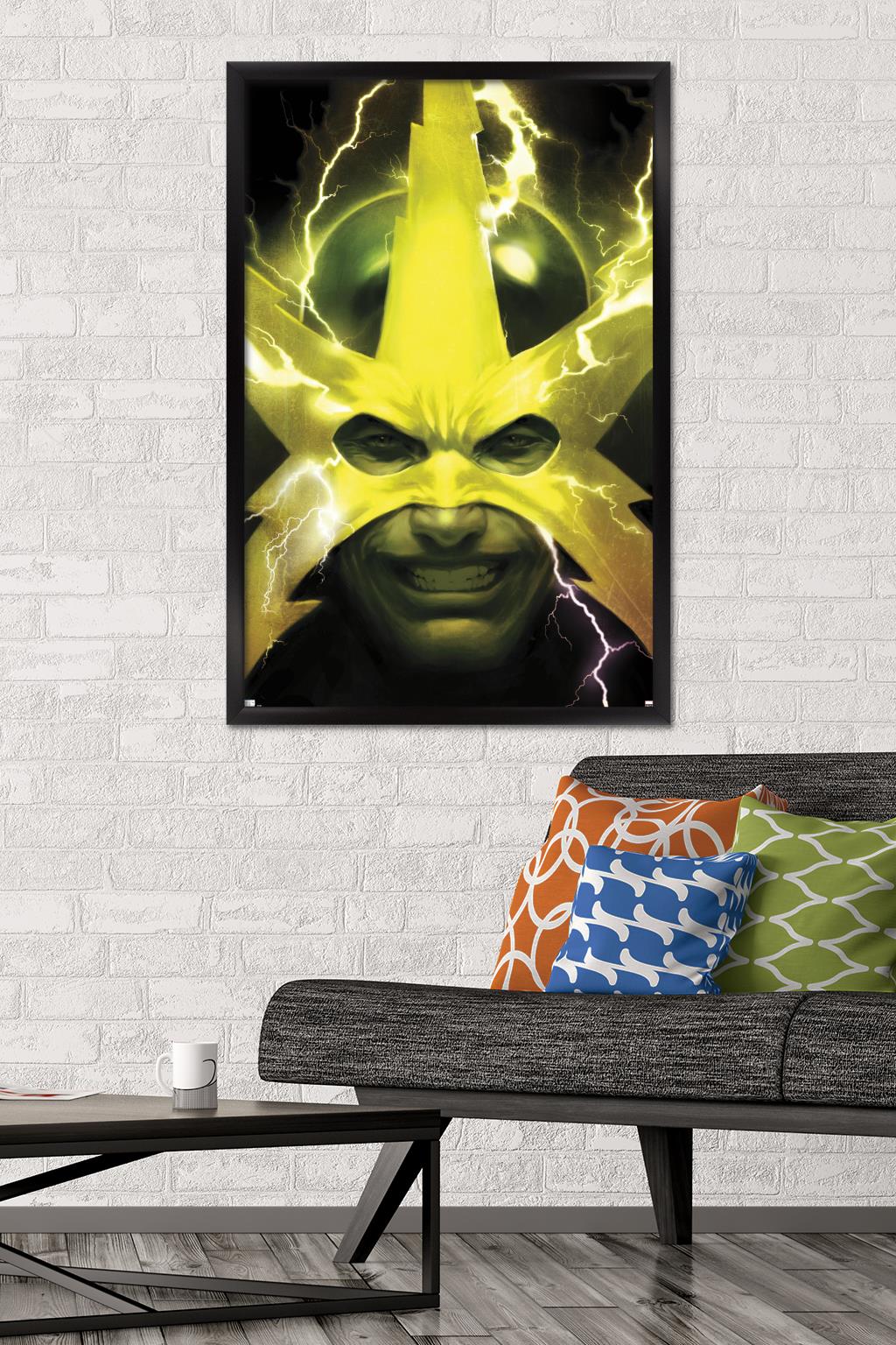Marvel Comics - Electro - Web of Spider-Man #2 Wall Poster, 22.375" x 34", Framed