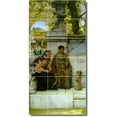 thumbnail image 1 of Ceramic Tile Mural-Lawrence Alma-Tadema Historical Painting 91. 12.75" w x 25.5" h using (18) 4.25 x 4.25 ceramic tiles, 1 of 3
