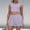 Light Purple, variant on Liyamei Toddler Girl's 2 Piece Workout Outfits Lightweight Crop Tank Tops and Skort Athletic Set Size Black L