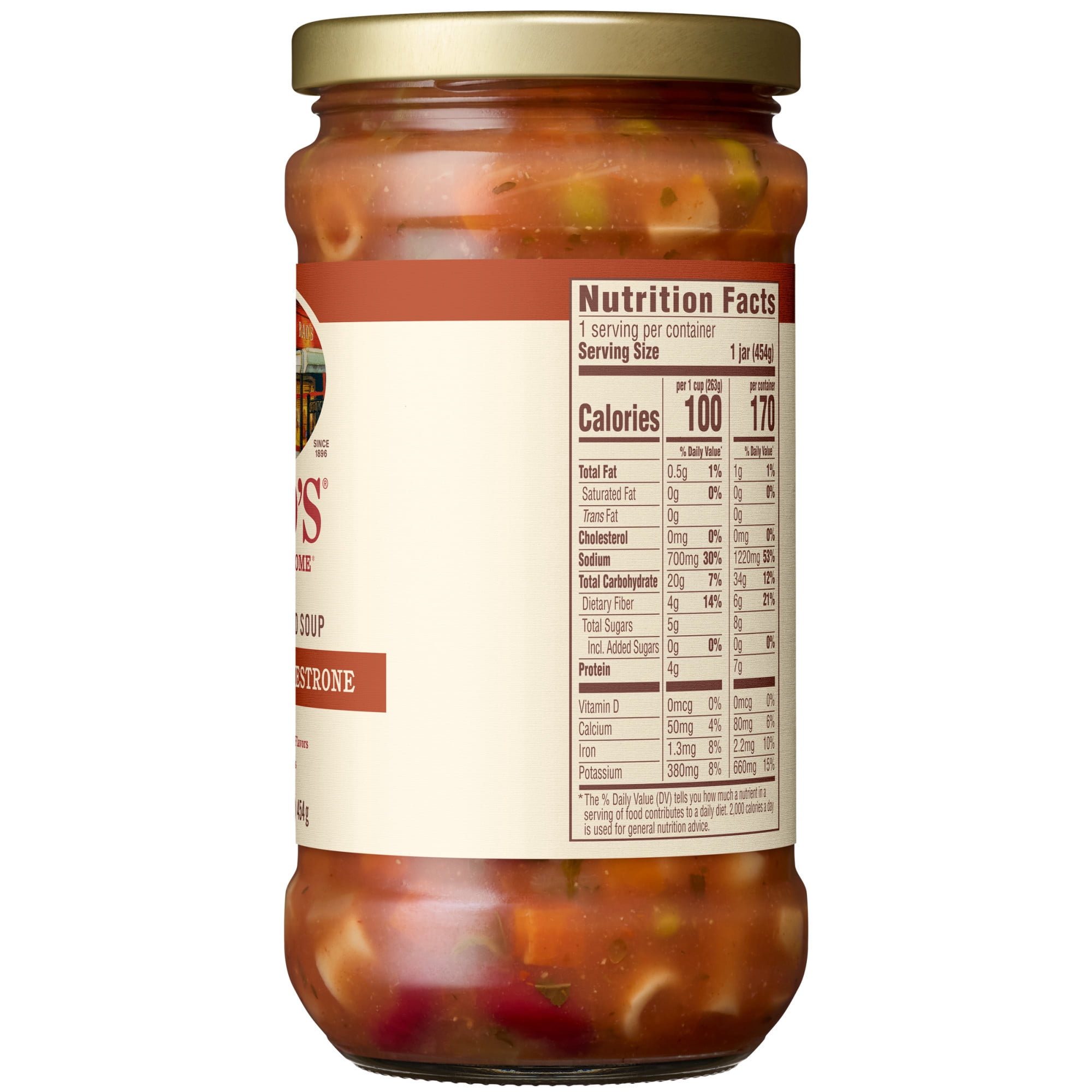 (3 pack) Rao’s Made for Home Vegetable Minestrone Soup, 16 oz