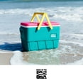 thumbnail image 2 of Cesta de picnic Cooler Igloo Retro Jade de 25 cuartos de galón, 2 of 5