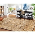 thumbnail image 4 of SAFAVIEH Anatolia Venice Floral Wool Area Rug, Sage/Beige, 4' x 6', 4 of 13
