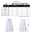 thumbnail image 5 of Maxi Ruffled Skorts for Girls Button Front High Waisted Long Skirt with Belt and Pocket, 5 of 5