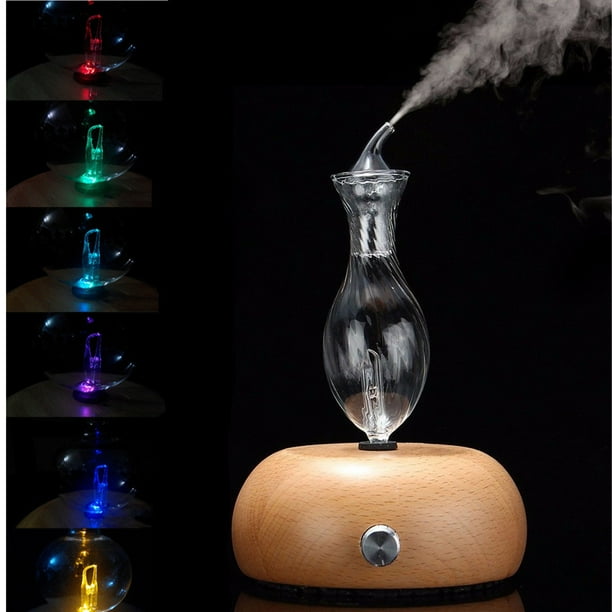 Wood Glass Essential Oil Diffuser