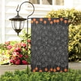 thumbnail image 3 of Spider Web Border Halloween Pattern Fall Garden Flags 12.5"x18" Double Side,Small Yard Flags for Outside,Outdoor Fall Decor,Autumn Funny Garden Flag Yard Decoration, 3 of 4