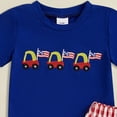 thumbnail image 6 of Toddler Boy Clothes Kids Shorts Clothing Set Kid Summer Elastic Print Sleeveless Basketball 18-24 Months 2t 3t 4t 5t 6t T-Shirt + Tops 2 Piece, 6 of 6