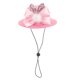 thumbnail image 5 of IDEANATEGRATE Sombrero Para Cachorro Color Rosa Con De Orejas De Para Fiestas Y Trabajo, 5 of 7
