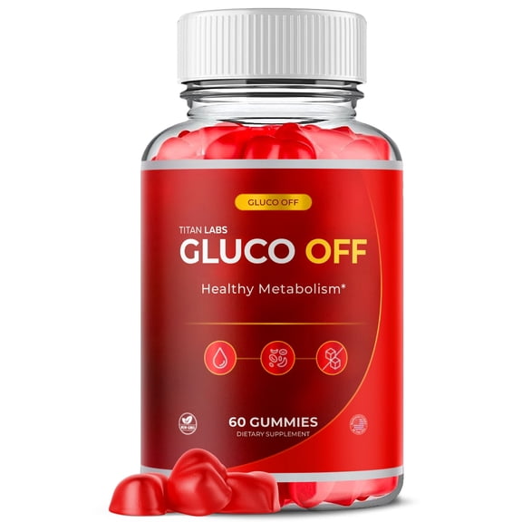 Gluco Off ACV Gummies 1000MG Advanced Formula Vitamin GlucoOff 60 Gummies