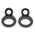 thumbnail image 2 of Tie Down Rings, Tie Down Anchor D Shape Compact Stainless Steel High Hardness Anti Rust  For ATV For Motorcycle For Kayak, 2 of 8