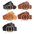 thumbnail image 3 of Guardurnaity Cinturón de mujer, accesorio de ropa de estilo Simple, adornos de ropa elegantes, cadenas de cintura, cinturones de femenina, adorno de Cinturones Marrón dorado 102.5 cm Guardurnaity AP009774-06B, 3 of 6