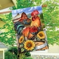 thumbnail image 4 of Briarwood Lane Farmyard Rooster House Flag, 4 of 4