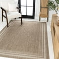 thumbnail image 4 of JONATHAN Y TUSCAN SUN 5 x 8 Area Rug, Lido Traditional Pinstripe Border - Beige/Cream, TSN210A-5, 4 of 7