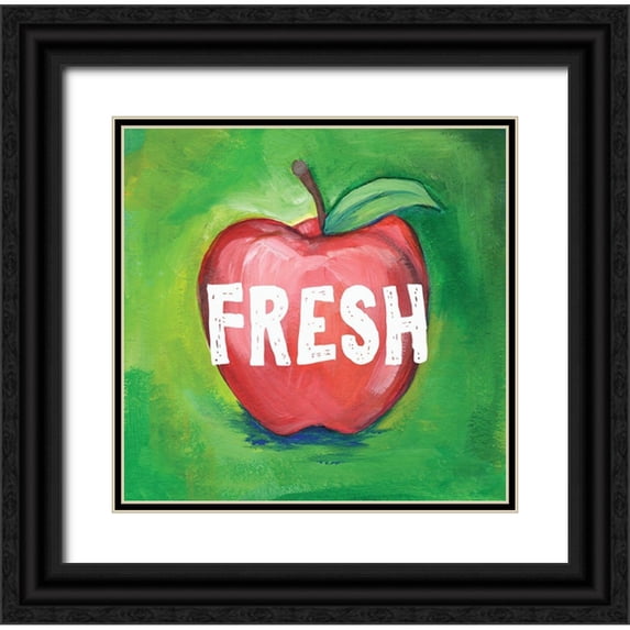 Seay, Anne 12x12 Black Ornate Wood Framed with Double Matting Museum Art Print Titled - Fresh
