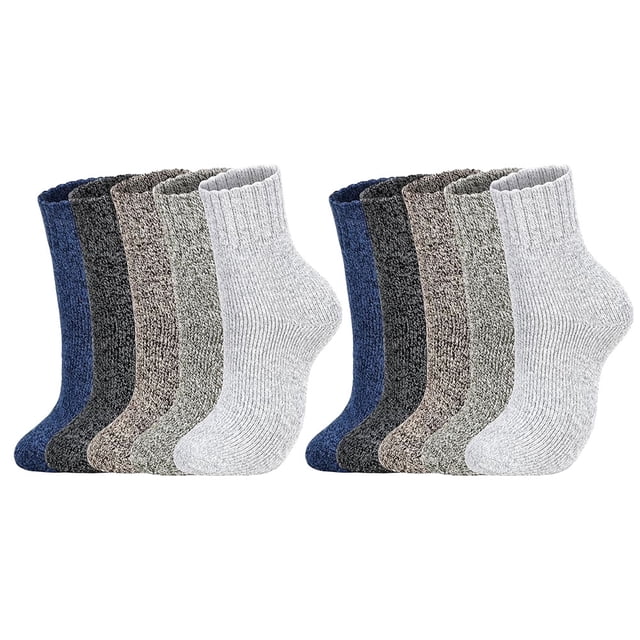 unbranded 5 Pares De Calcetines Altos De Para En Colores Surtidos Material Seguro Y Cómodo