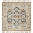 thumbnail image 6 of SAFAVIEH Aspen Andi Southwestern Wool Area Rug, Grey/Navy, 5' x 5' Square, 6 of 8