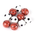 thumbnail image 4 of Pelota deportiva en miniatura BuyWeek 10 piezas 1:12 Fútbol y Baloncesto, 4 of 14