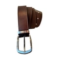 thumbnail image 3 of Cinturón Unicco Para Caballero, Dos Vista Café/Negro Talla 40-42, 3 of 4