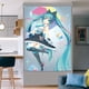 thumbnail image 1 of Tapiz decorativo para colgar en la pared de Hatsune Miku, 110 x 150 cm, 1 of 1