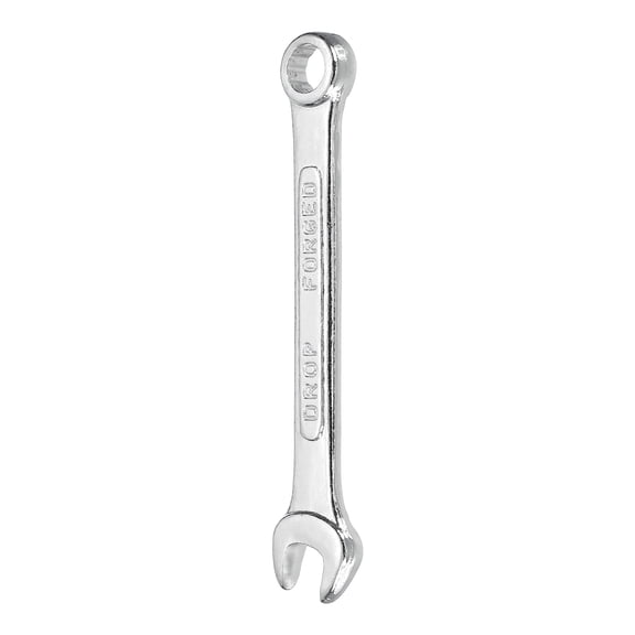 Combination Wrench 7mm Metric 12-Point Box and Open End Zinc Plated Steel
